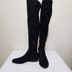 Marc fisher black over the knee  boots